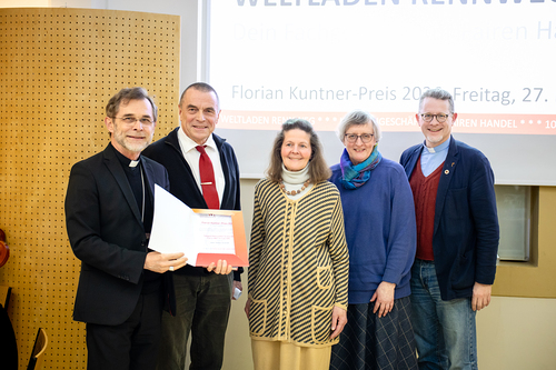 Verleihung des Florian Kuntner Preises / Erzdiözese Wien/ Schönlaub, Stephan Schönlaub